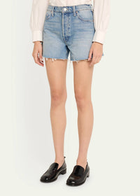 Mother - Skipper Short N Long Fray Shorts