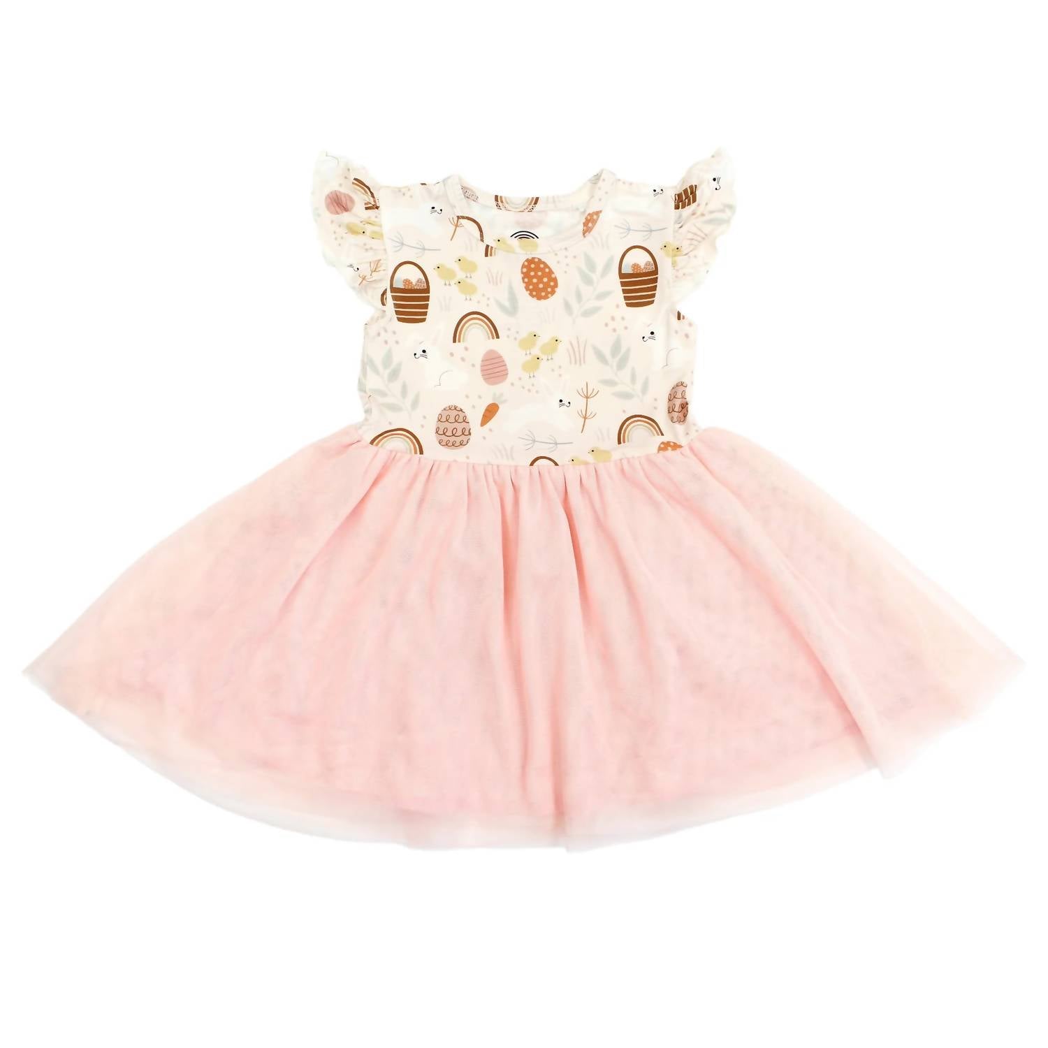 Emerson And Friends - Hop To It Easter Tulle Twirl Dress