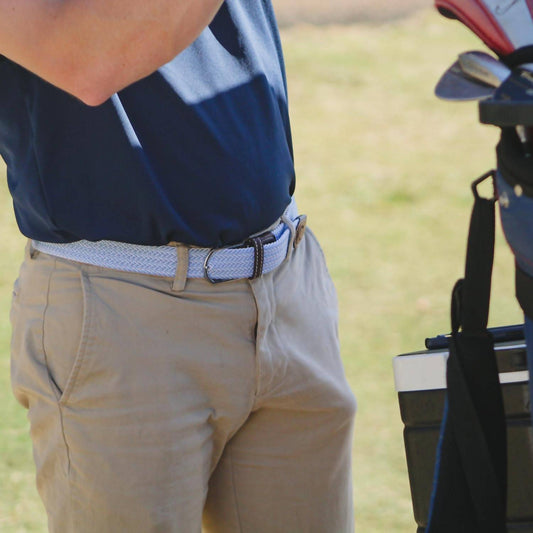 Roostas - Men's Sarasota Woven Elastic Stretch Belt