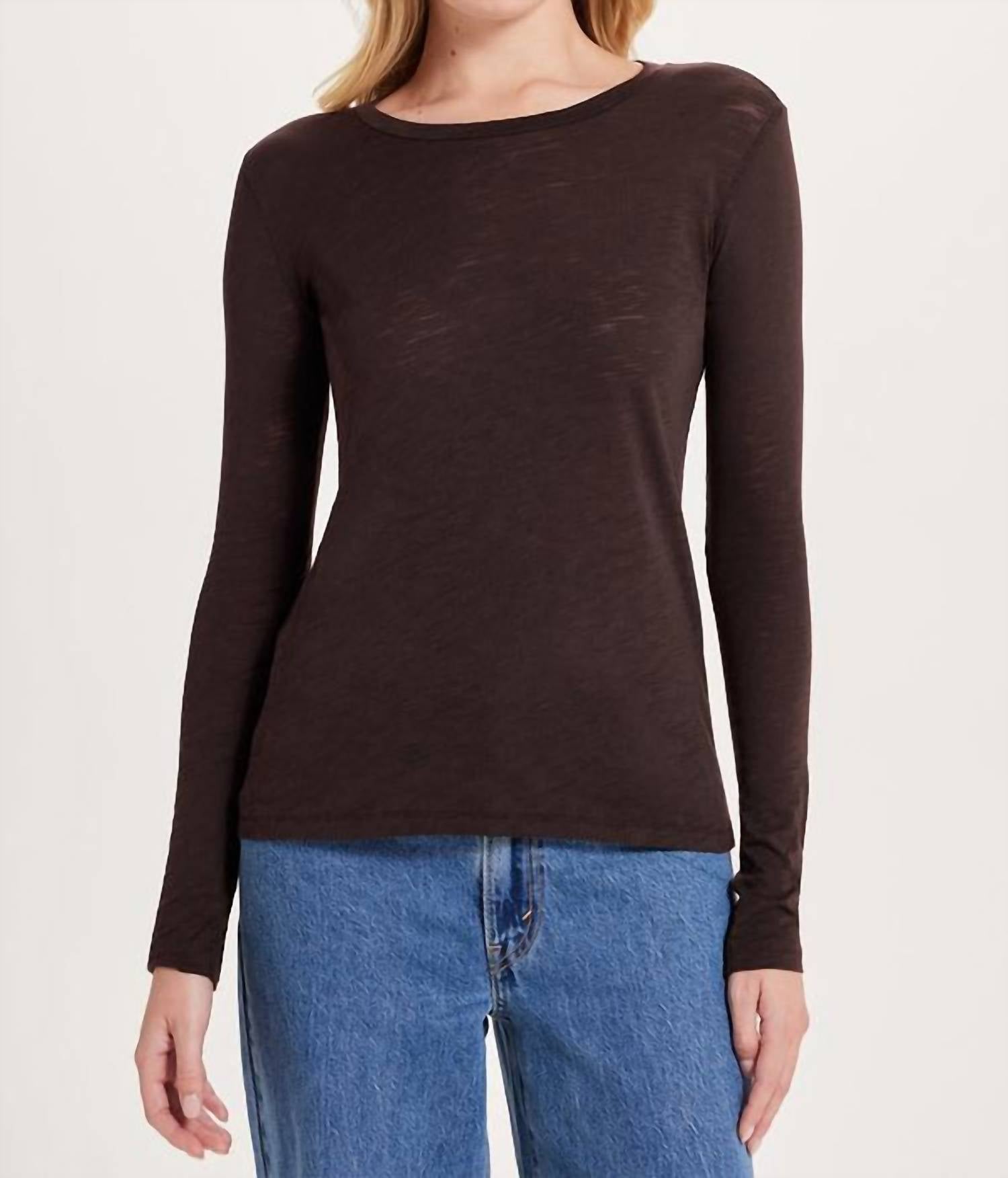 Goldie - Signature Slub Long Sleeve Tee