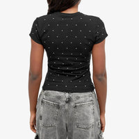 Good American - Crystal Baby Tee