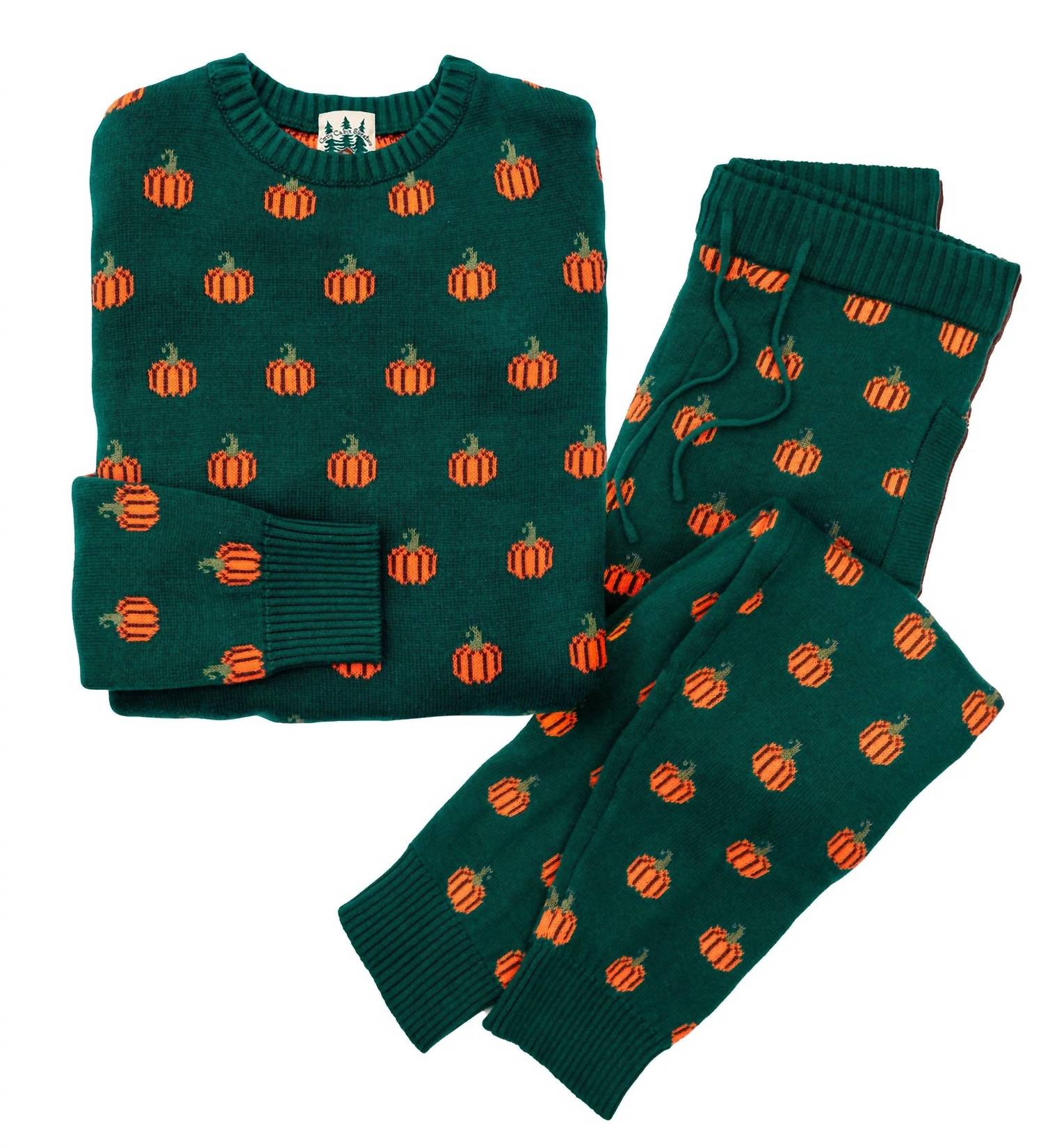 Kiel James Patrick Country Pumpkin Joggers in green - women's pants - alternate view