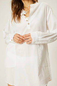 Natalie Martin - Apres Collarless Deep V-neck Top