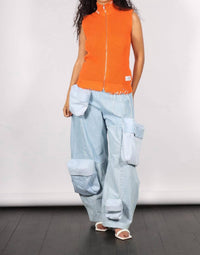 Maison Margiela - Knitted Sleeveless Zip-up Vest