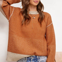 La Miel - The Madison Color Block Sweater