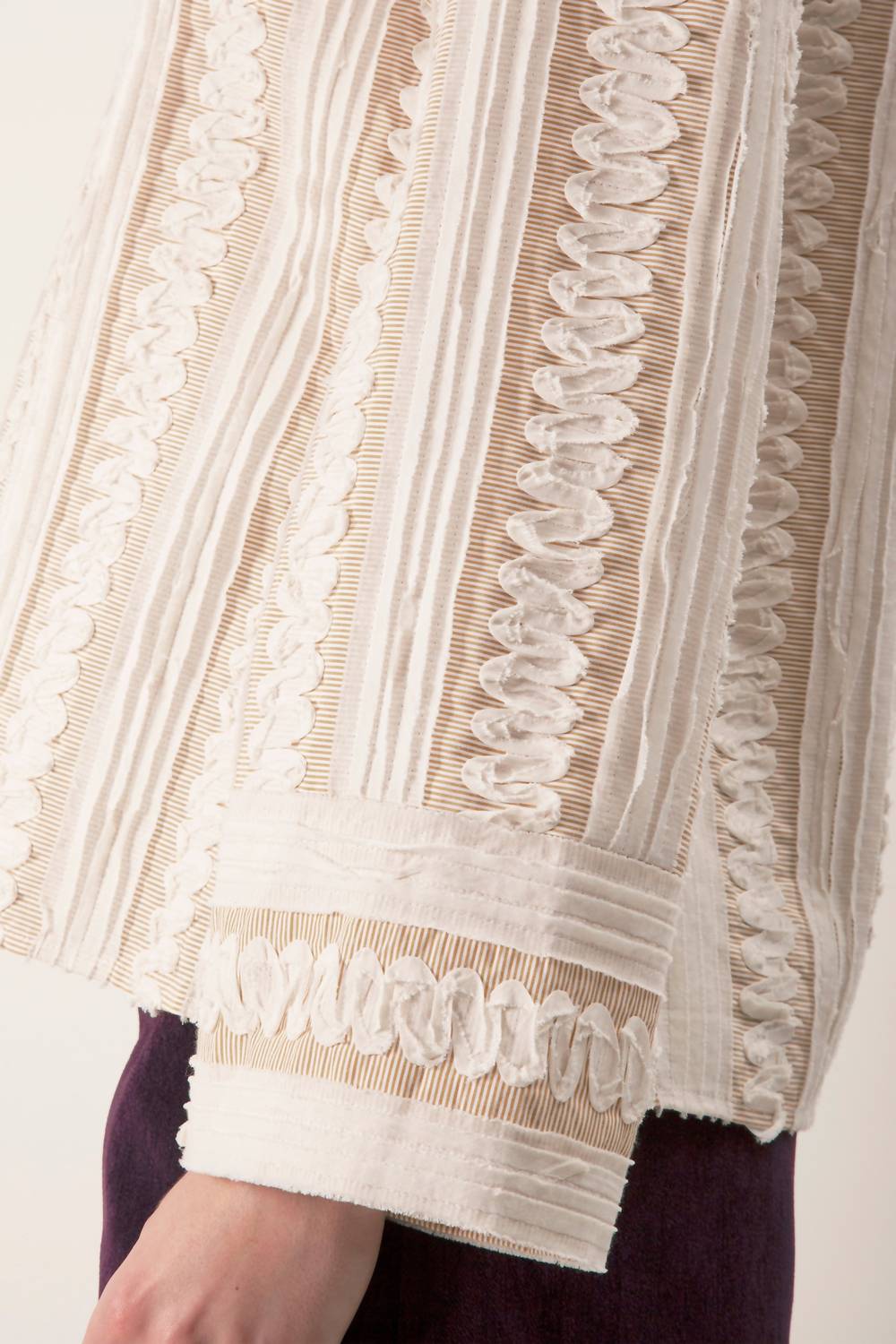 Maude - Carmen Embroidered Top