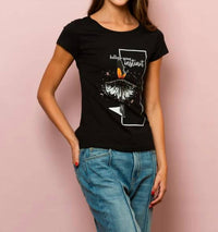 Jessie Liu - FOLLOW YOUR INSTINCT COTTON T-SHIRT