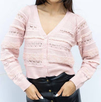 Allison New York - Levy Crochet Cardigan