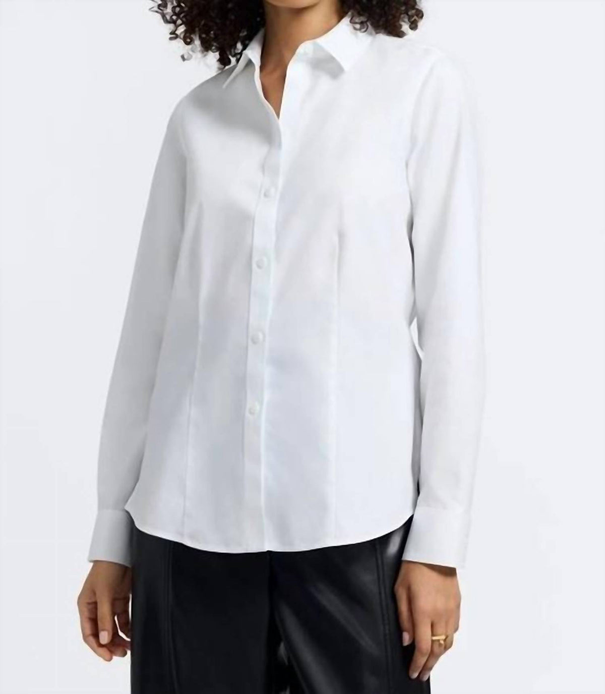 Foxcroft - Dianna No Iron Long Sleeve Top