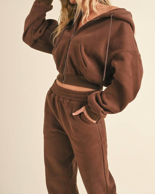 Kimberly C - Haven Full Zip Hooded Sweater