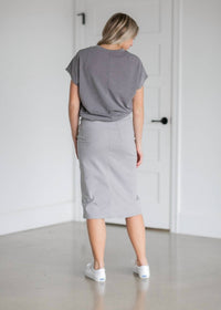 Inherit Clothing Company - Remi Denim Midi Skirt