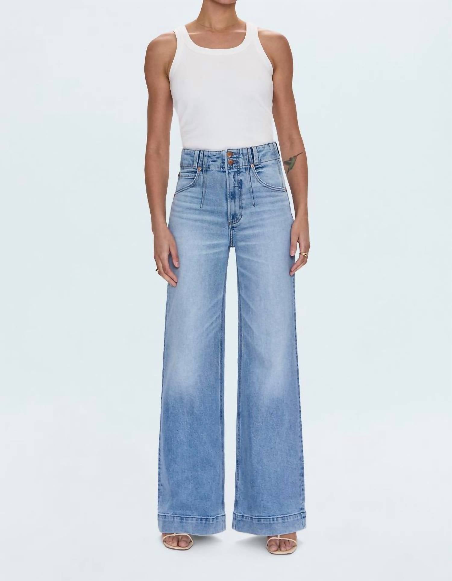 Pistola - Lana High Rise Wide Leg Jean