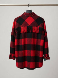 John Mark - Women's Buffalo Button Front Shirt
