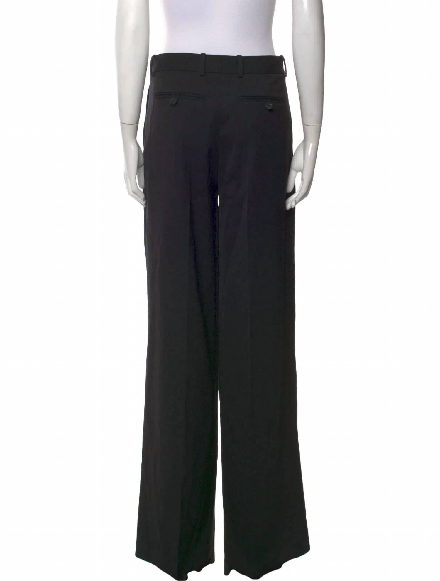 Versace - Virgin Wool High-waist Wide Leg Pants