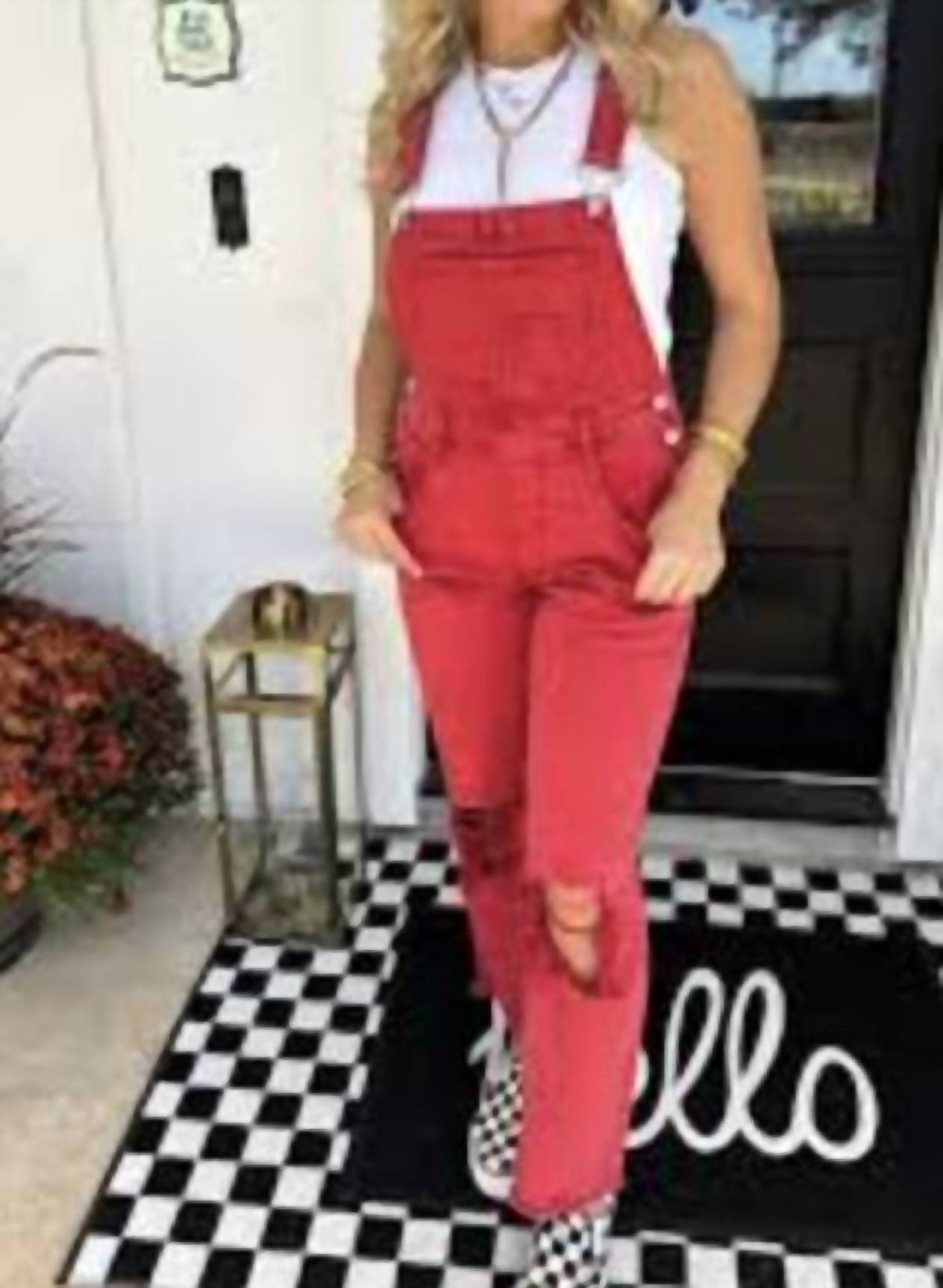 Blakeley - Dahlia Crop Wideleg Overalls