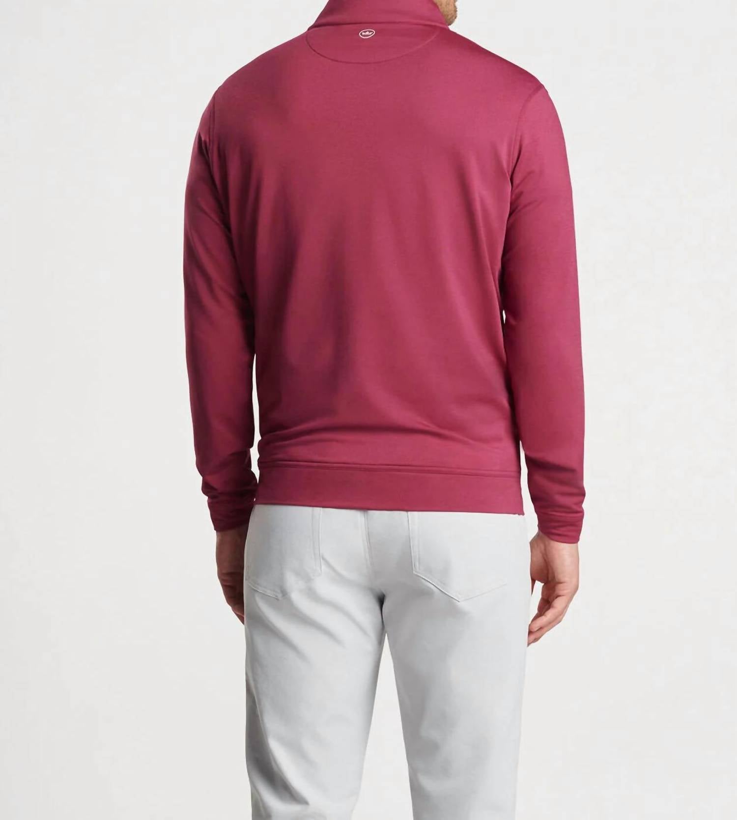 Peter Millar - Perth Melange Performance Quarter-zip Sweater