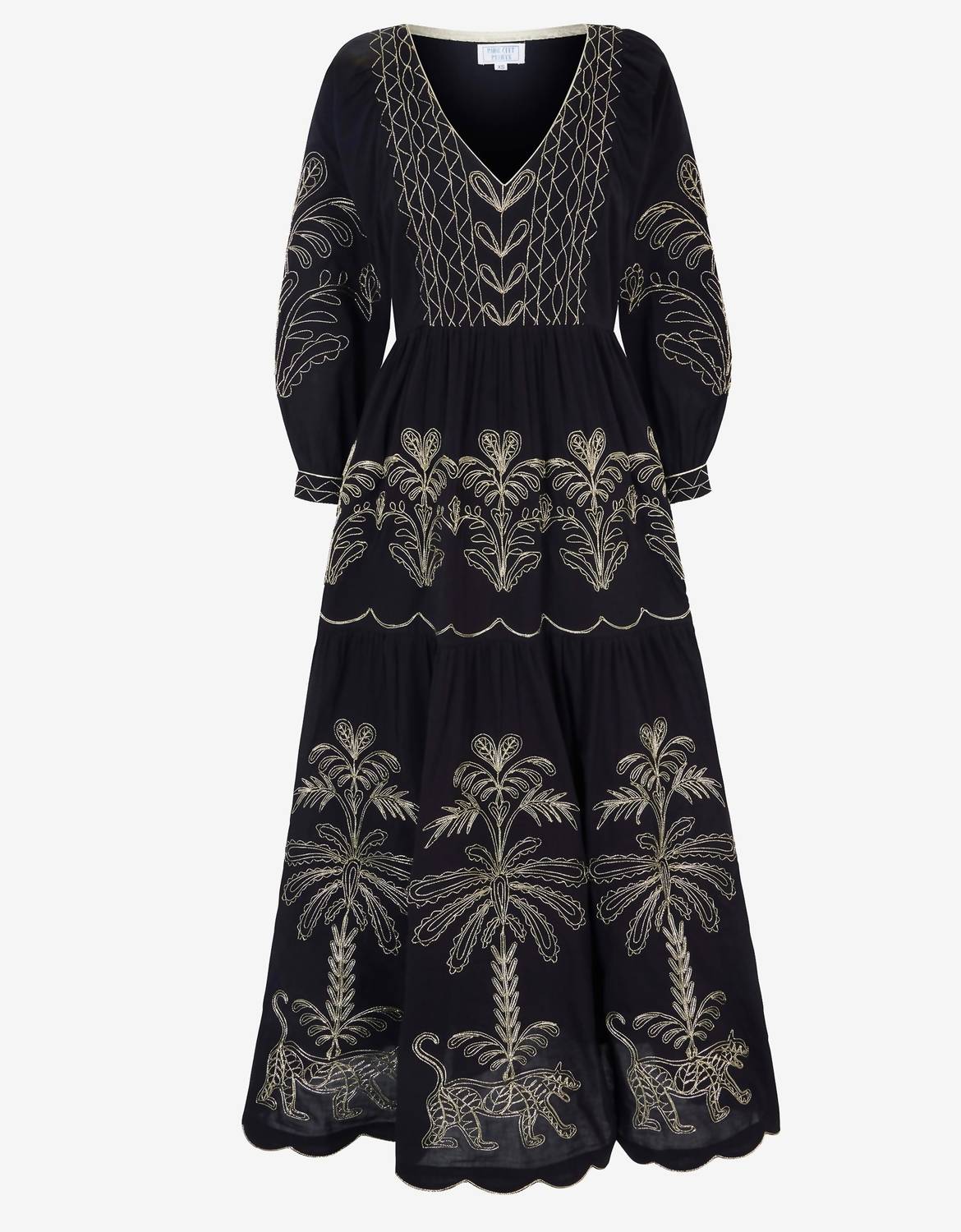 Pink City Prints - Laura Midi Dress