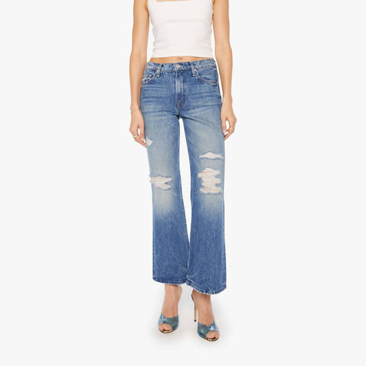 Mother - The Bookie Flood Bootcut Ankle Jeans