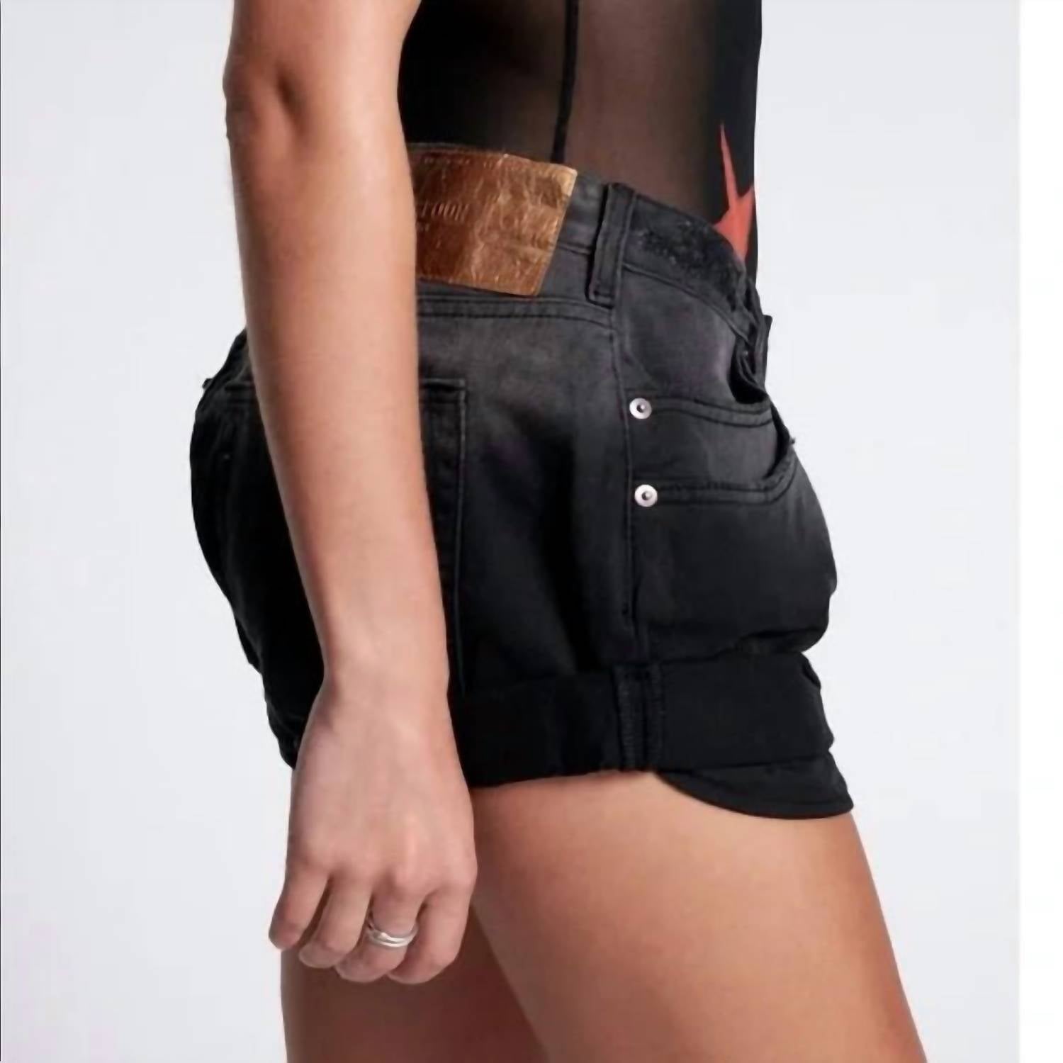 One Teaspoon - Smiths Low Waist Denim Shorts