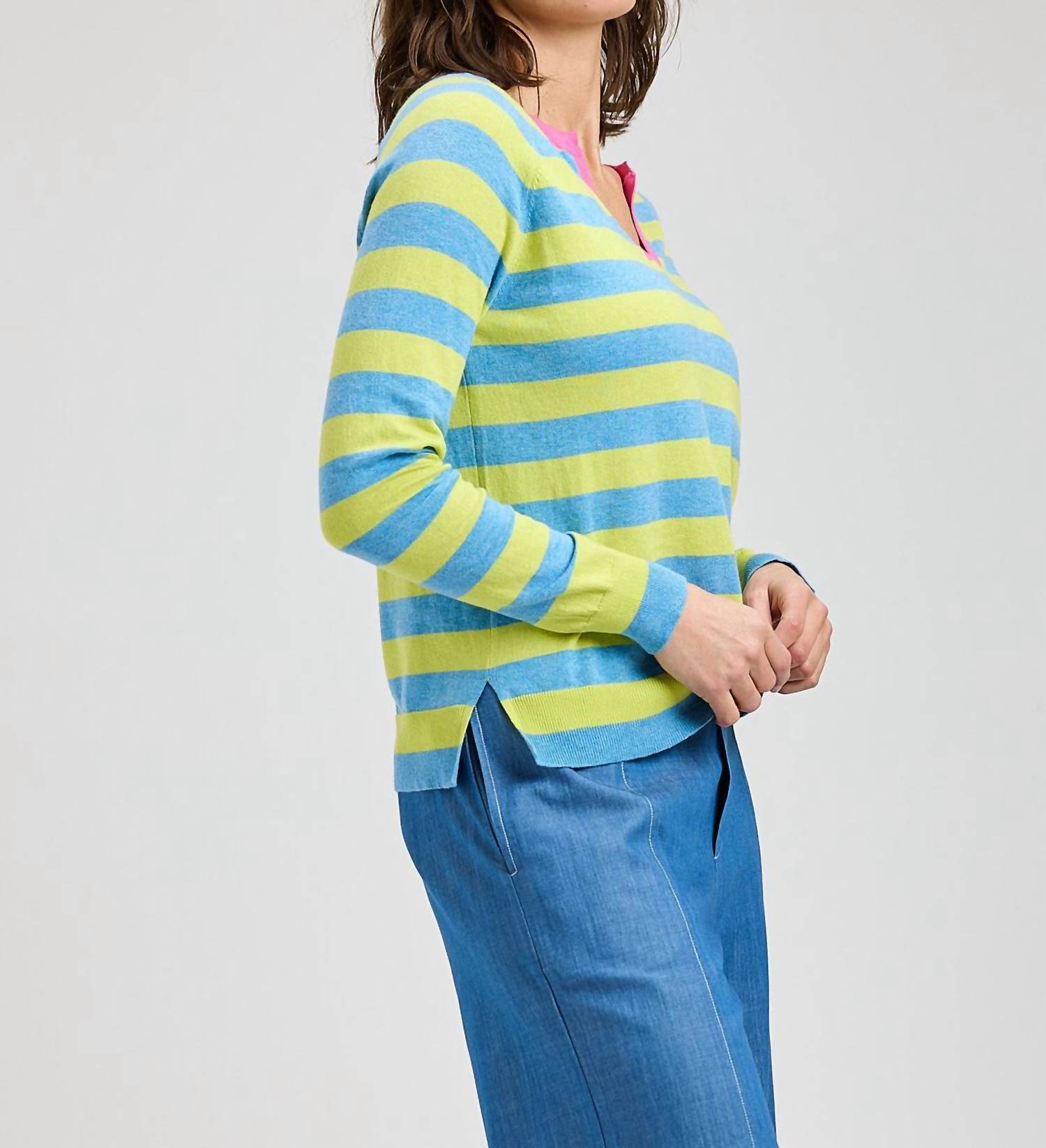 Zaket & Plover - Stripe Knit Sweater