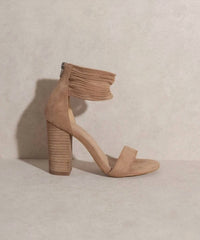 Oasis Society - Women's Blair Thick Ankle Strap Block Heels