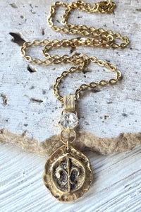 Vb & Co. - Women's Fleur De Lys Necklace