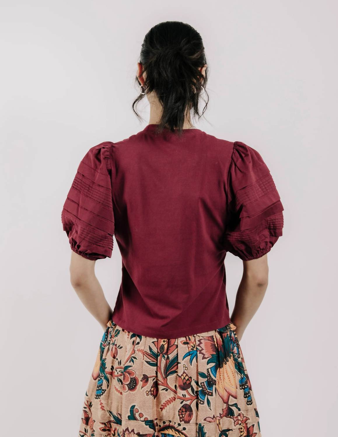 Love The Label - Dylan Puff Sleeve Tee