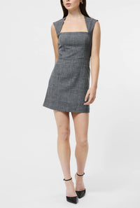 French Connection - Owen Plaid Suiting Mini Dress