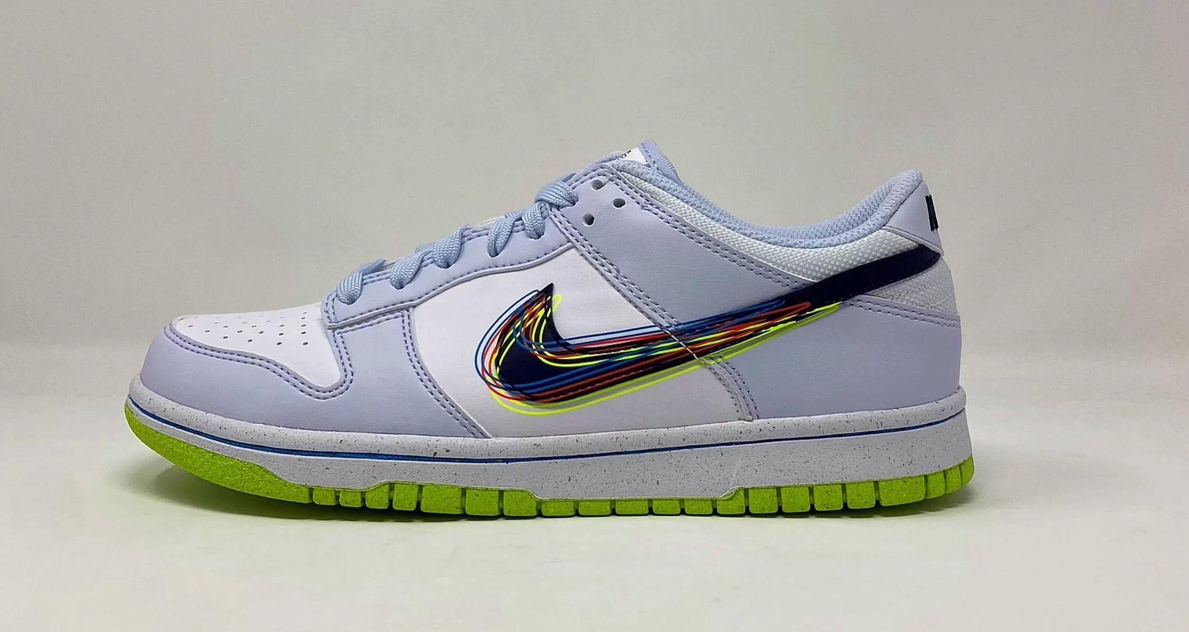 Nike - Kid's Dunk Low 3d Swoosh Sneakers