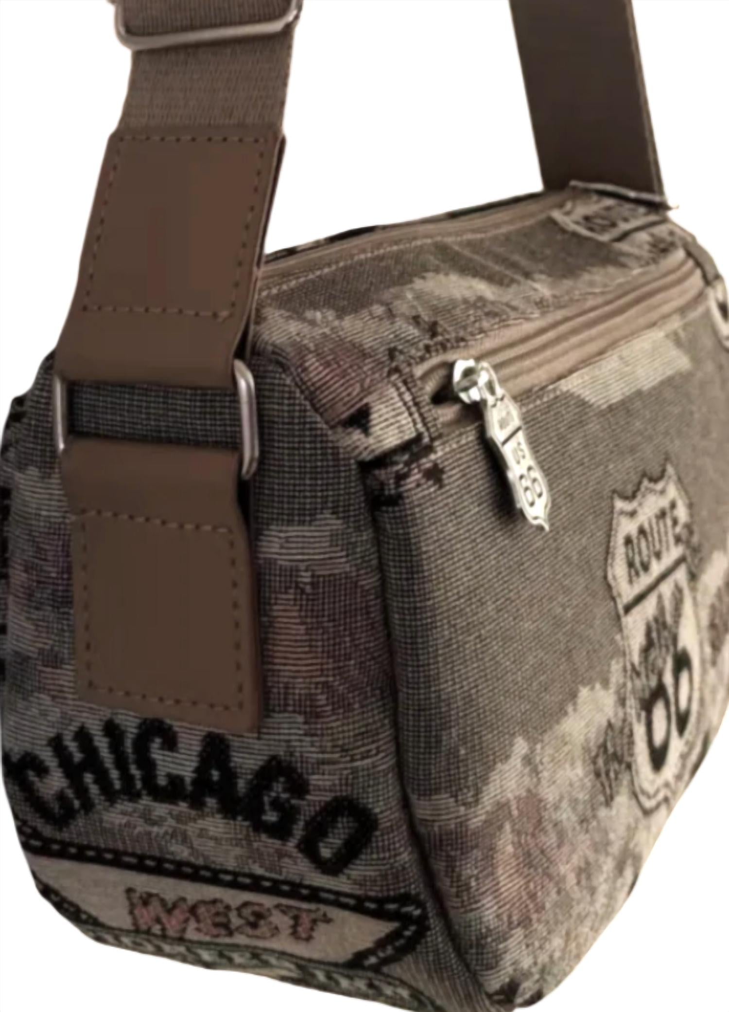 Route 66 - Women's Adjustable Strap Crossbody Bag