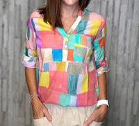 Charlie B - Martinique Mosaic Top