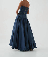 Aje. - BUBBLE HIGH SLIT RUCHED SKIRT