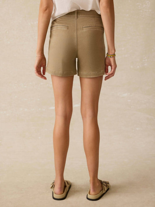 Faherty - Stretch Terry Patch Pocket Short