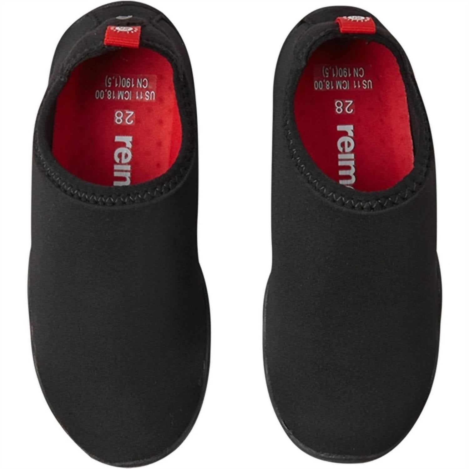 Reima Kid's Swimming Shoes in black - kids' sneaker - detail view