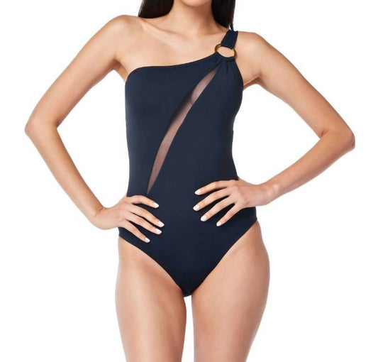 Bleu Rod Beattie - Ring Me Up Asymmetrical Onepiece Swimsuit