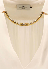 Elisabetta Franchi - V-neck Blouse