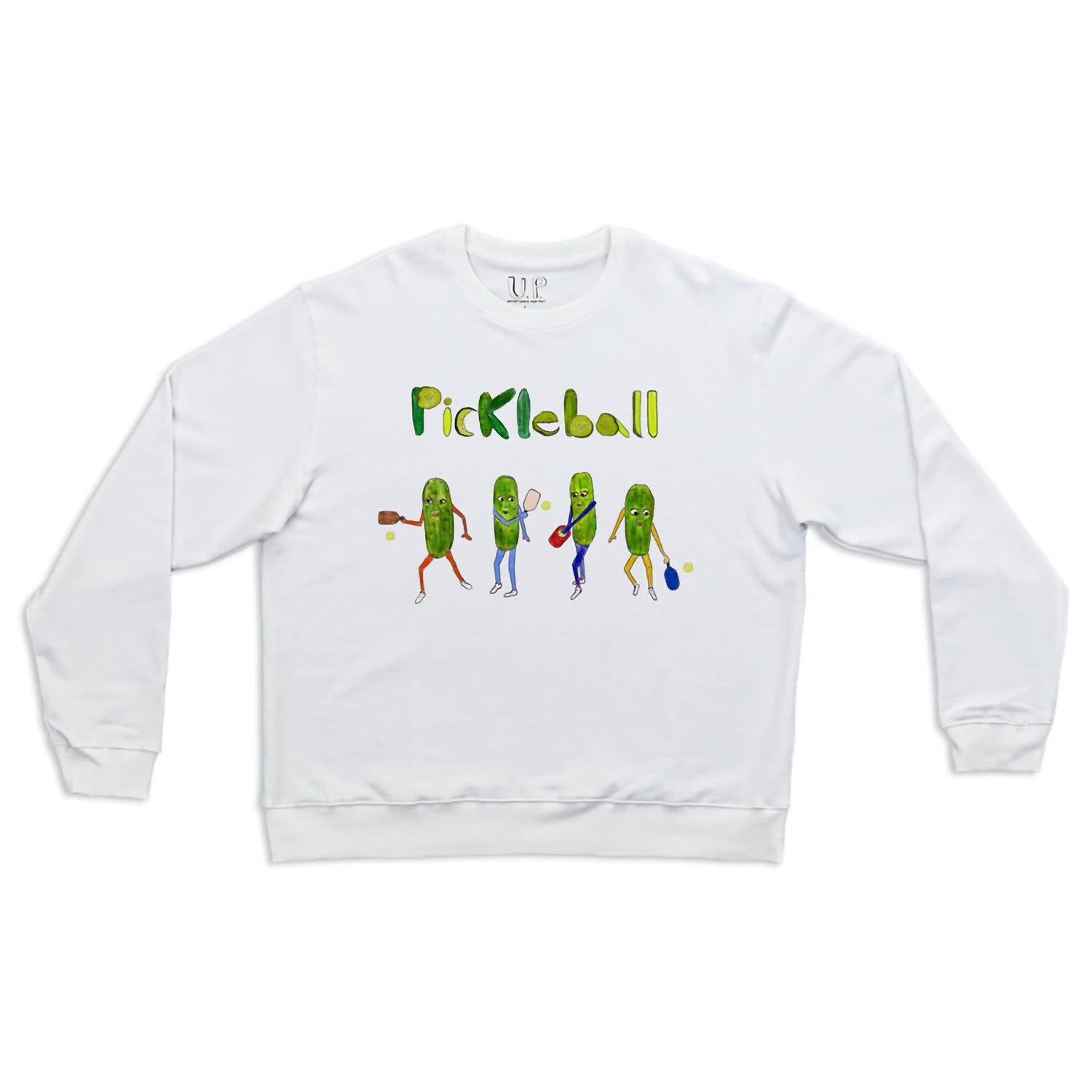 Unfortunate Portrait - Women's Pickleball Crewneck Sweatshirt