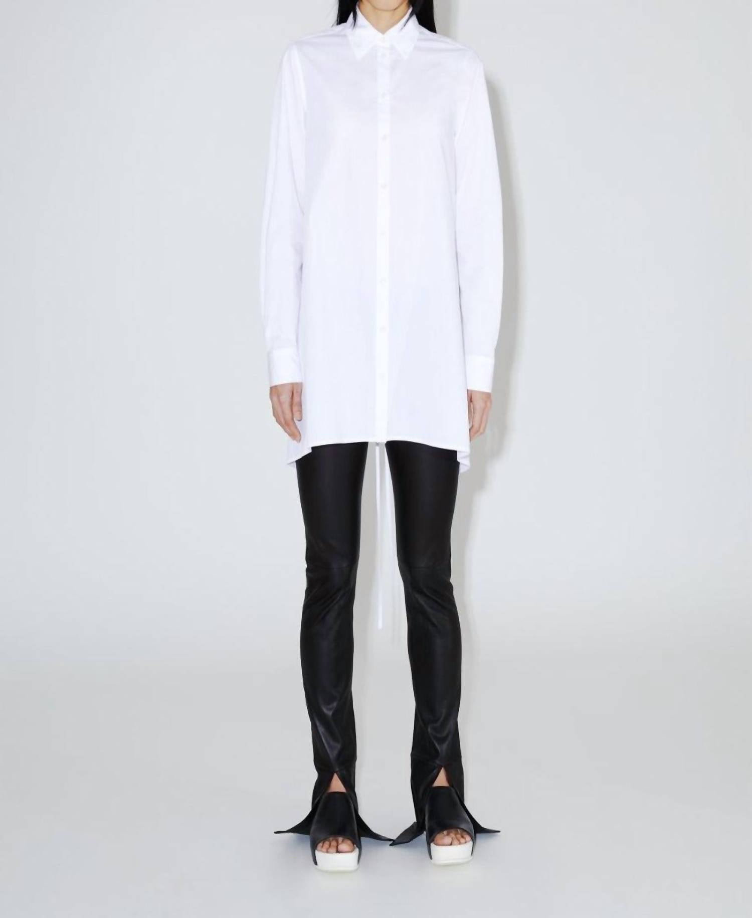 Rosetta Getty - Cape Back Apron Shirt
