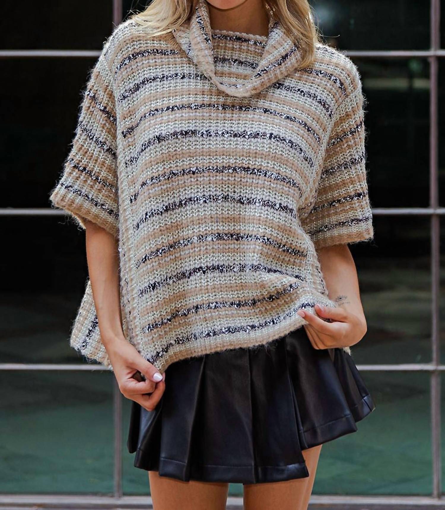 Ee:Some - Cathlena Striped Sweater