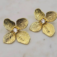 Xtraordinary - Women's Open Flower Earrings