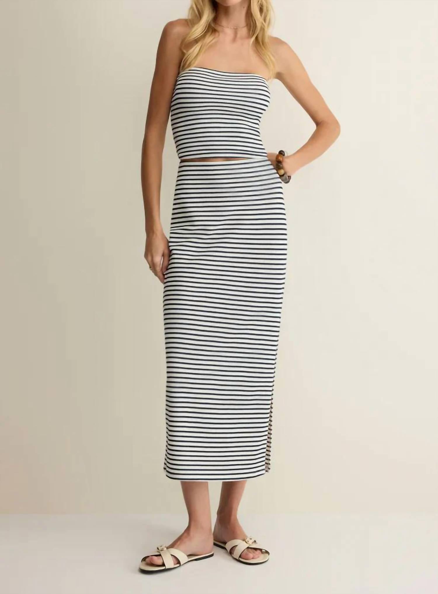 Z Supply - Caffari Stripe Tube Top Tank
