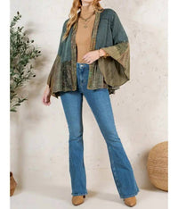 Young Threads - Tiered Patchwork Kimono
