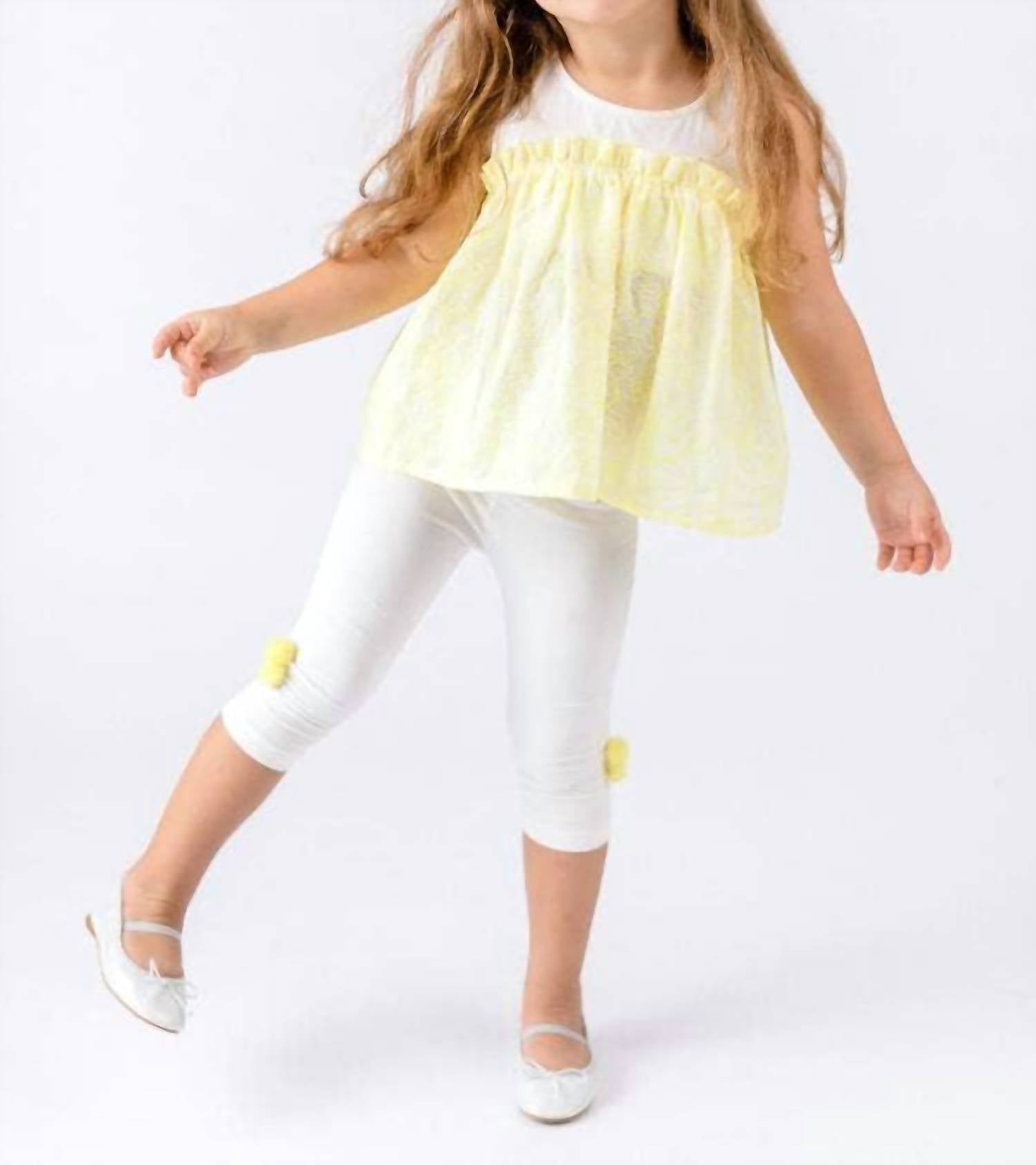 Doe A Dear - Floral Ruffle Blouse