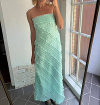 2.7 August Apparel - Ripple Effect Maxi Dress