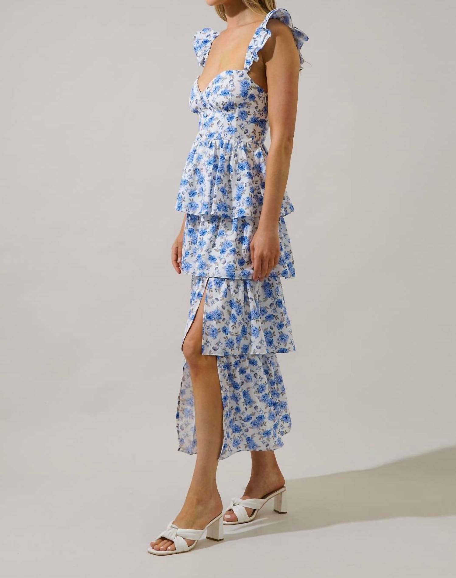 Sugarlips - Covina Tiered Midi Dress
