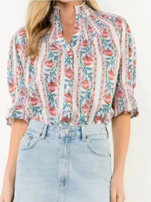 Thml - Hillary Button Down Top
