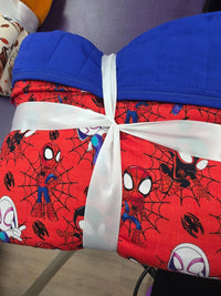 Charlies Project - Boy's Spidey Bamboo Quilted Blanket