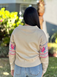Southern Grace - Winter Bloom Sweater