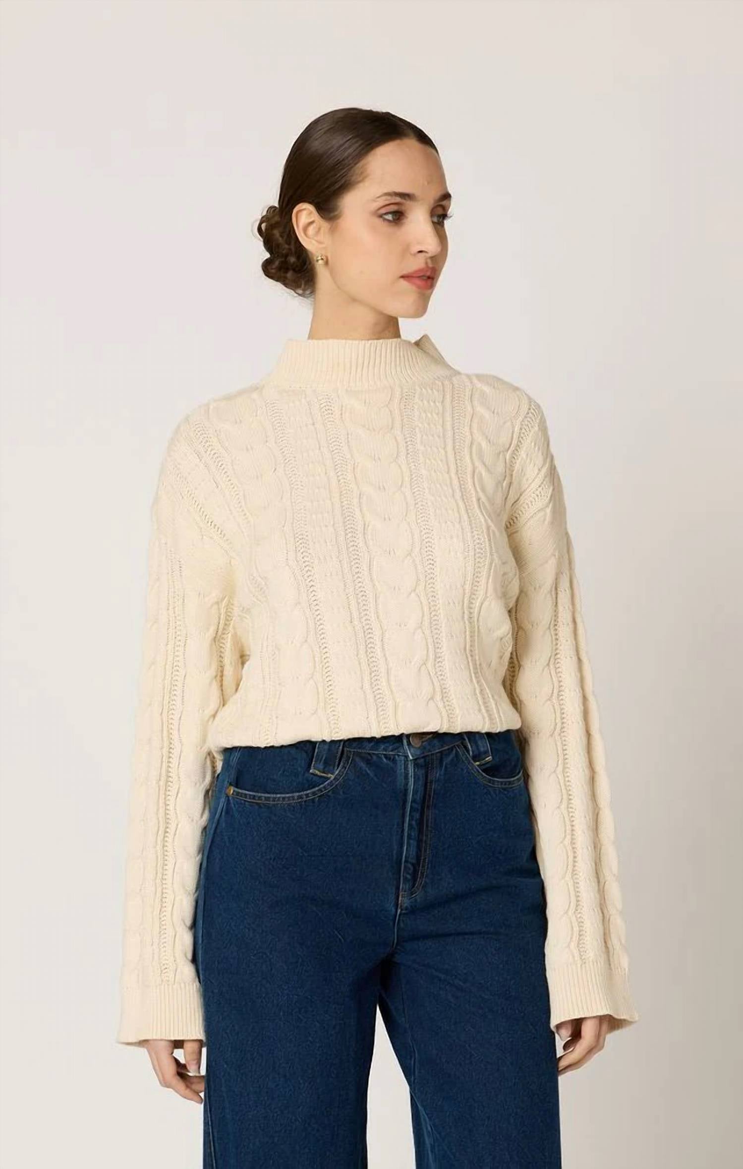 Cleobella - Janie Cable Knit Sweater
