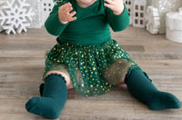 Sweet Wink - Kid's Shimmer Long Sleeve Tutu Bodysuit